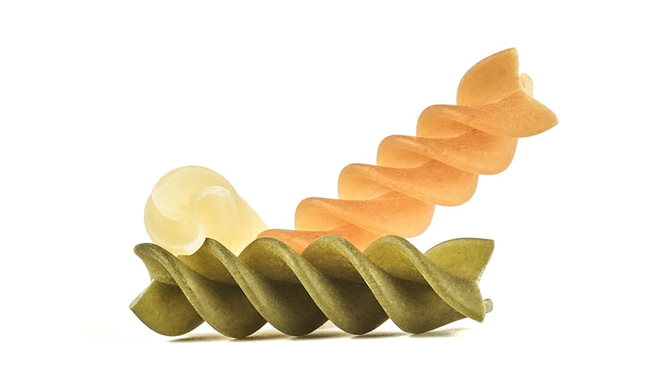 Fusilli Tricolor Trigo Bio