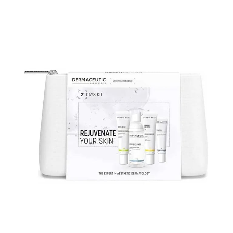 21 Days Kit Rejuvenate Your Skin Lote 4 Peças Cleanser 50 ml