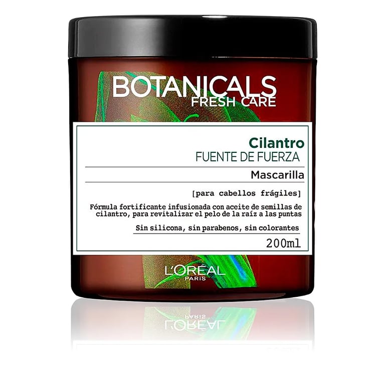 Cilantro Fuente De Fuerza Mascarilla