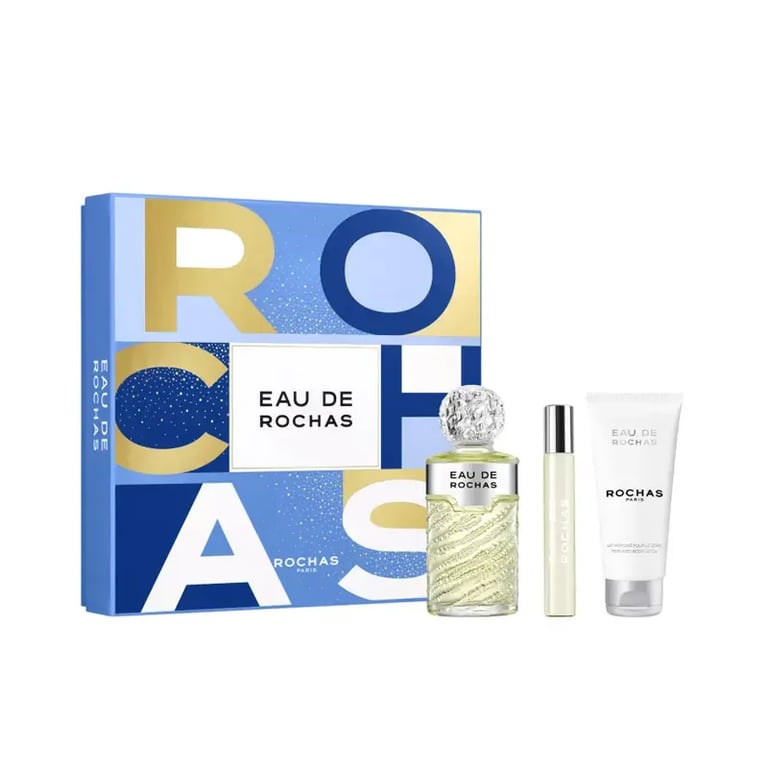 Eau De Rochas Set EDT 100 ml + EDT 20 ml + Body Lotion 100 ml