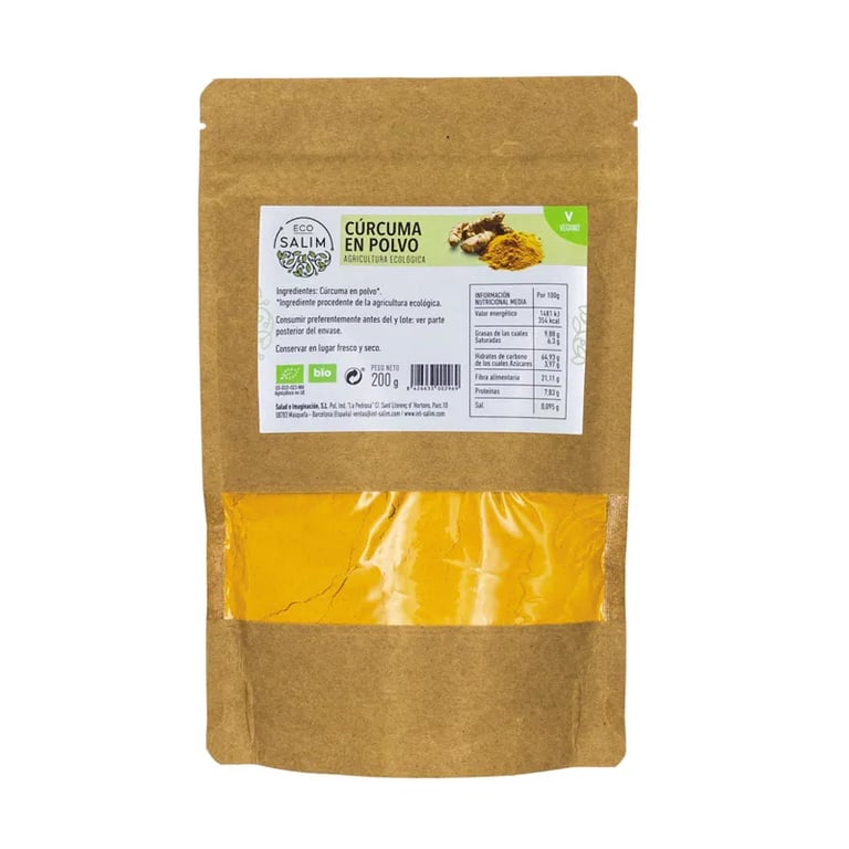 CÚRCUMA EN POLVO BIO