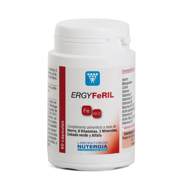 ErgyFeril Aporte De Hierro