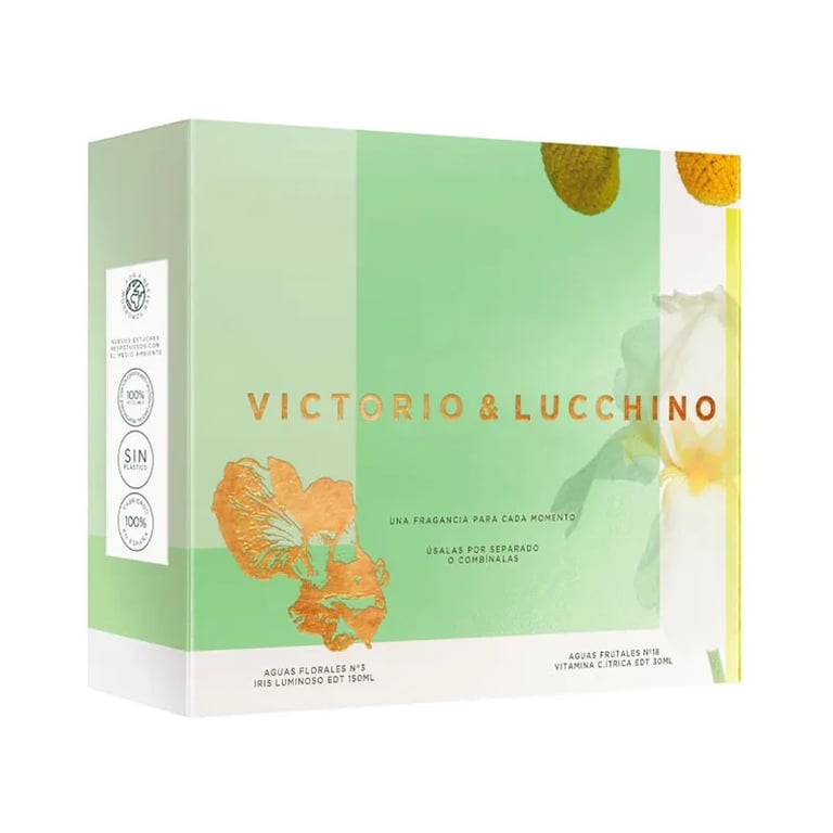 Aguas Florales Nº3 Iris Luminoso + Nº18 Vitamina C.Ítrica