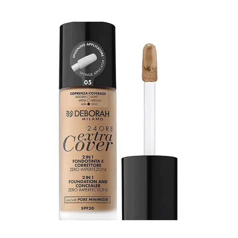 24 uur extra cover vloeibare foundation SPF20 #05