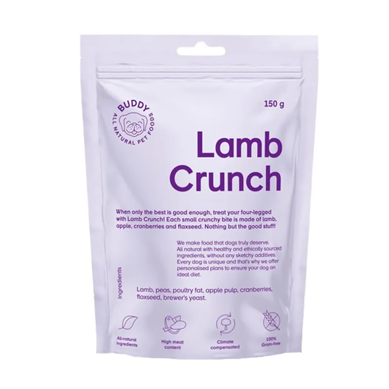 Snack Crujiente Para Perro Cordero