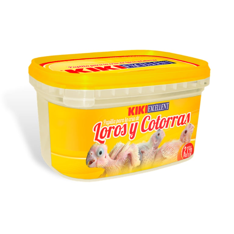 Papilla Cría Loros y Cotorras