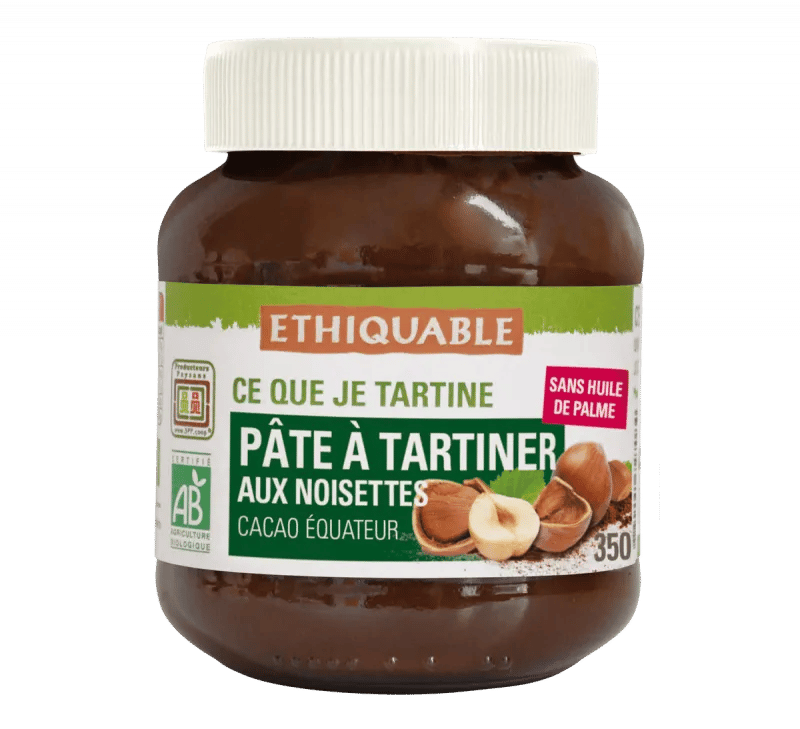 Crema De Cacao Y Avellanas Bio