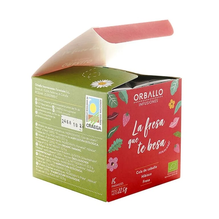 Infusión ECO La Fresa Que Te Besa