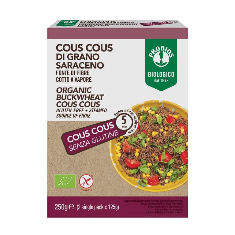 Cous Cous Con Trigo Sarraceno Bio