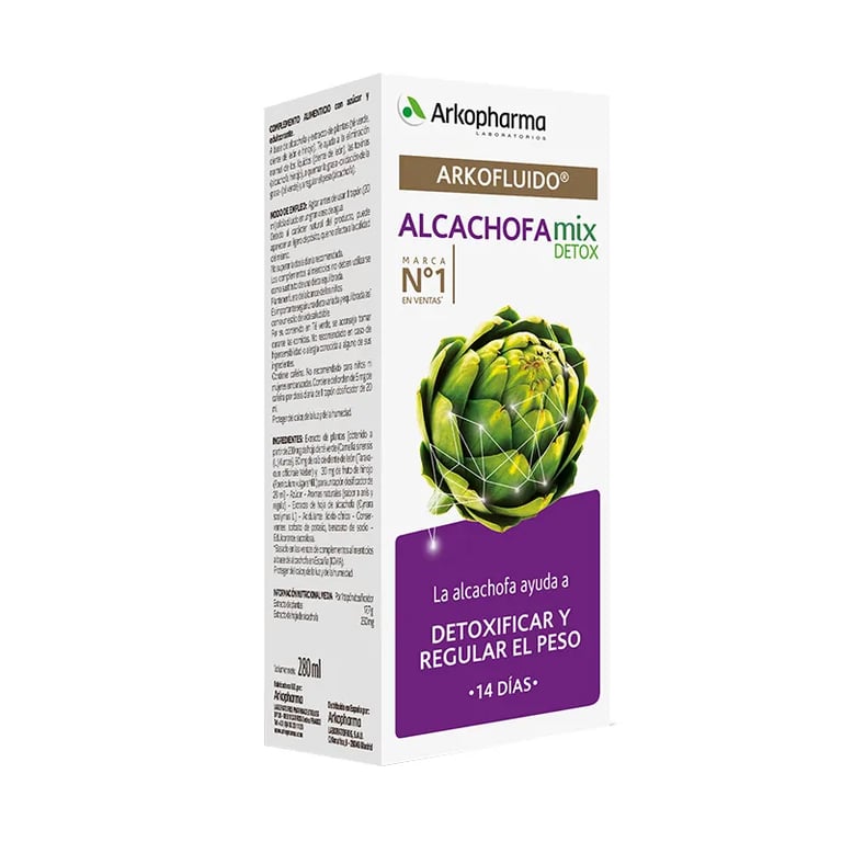 ARKOFLUIDO ALCACHOFA MIX DETOX