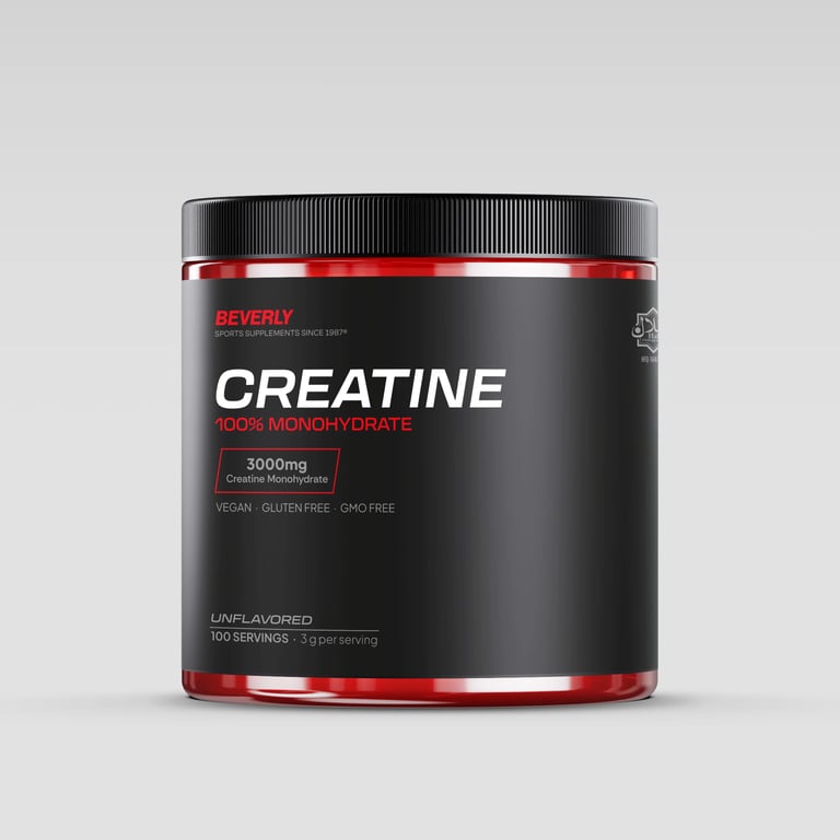 Creatina Monohidrato 100% 3000mg 300g Polvo Sin Sabor