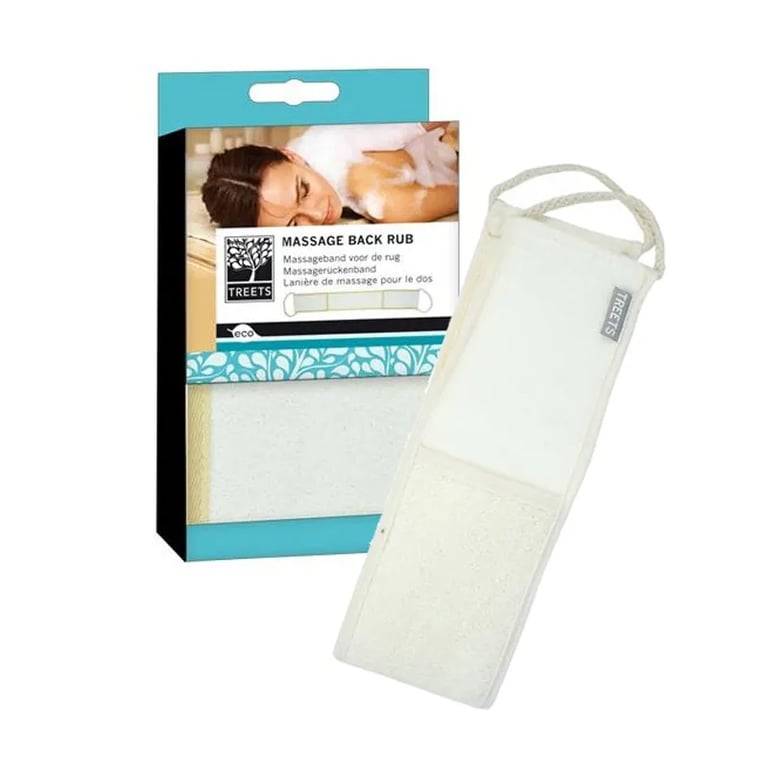 Cinturón Exfoliante De Masaje Esponja Vegetal