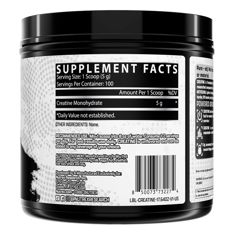 Creatine Monohydrate - imagen 9 de 18