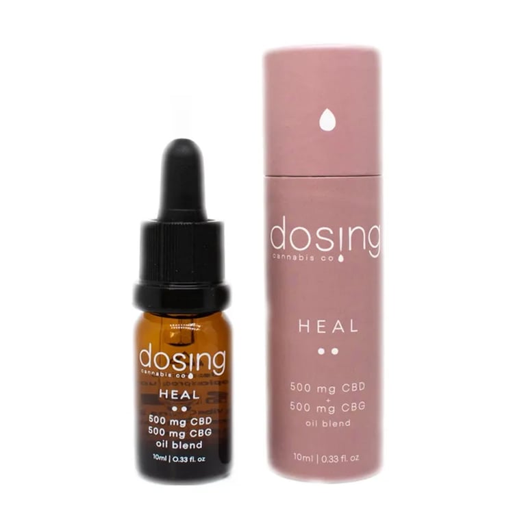 Heal 500 mg CBD / 500 mg CBG Oil Blend