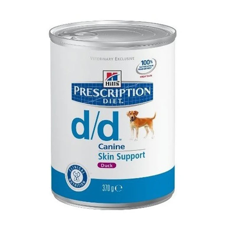 Prescription Diet Hund d/d Skin Support Dose Ente