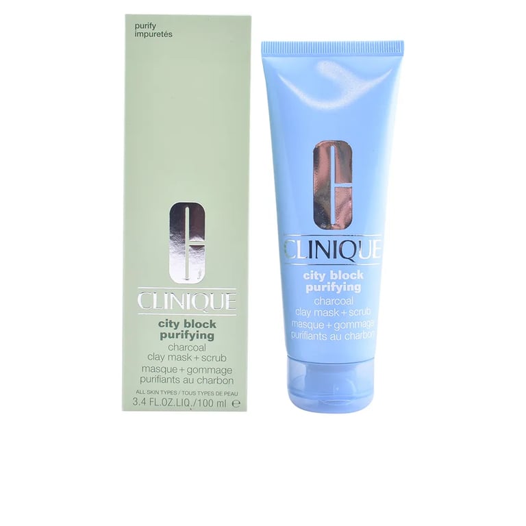City Block Purifying Charcoal Clay Mask + Scrub