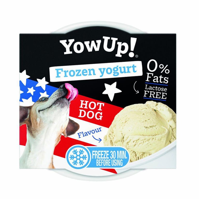 Yogur Helado Hot Dog & Cheese Para Perros