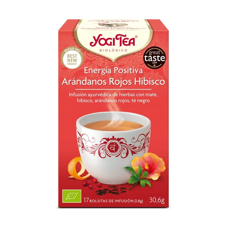 ENERGIA POSITIVA ARANDANOS HIBISCO BIO