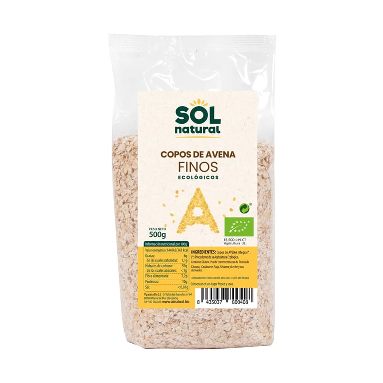 COPOS DE AVENA FINOS BIO