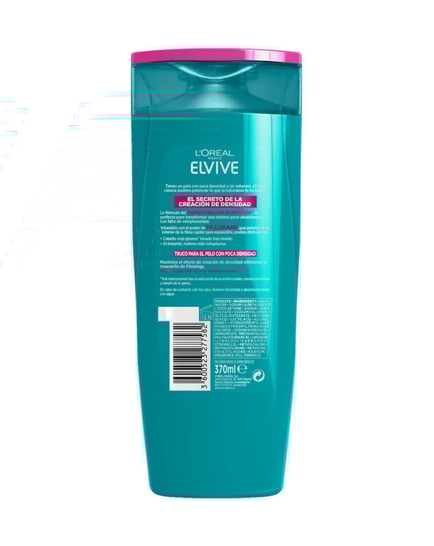 Elvive Fibralogy Champú Creador de Densidad 370 ml de L'Oreal Paris