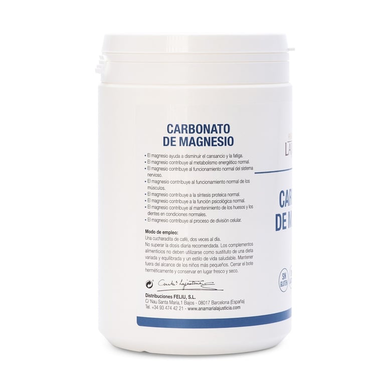 Carbonato De Magnesio 130g de Ana Maria Lajusticia