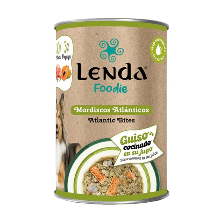 Lenda Foodie Hund Bissen Atlantisch