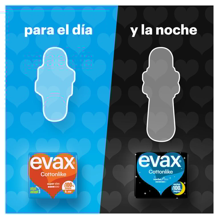 Evax Cottonlike Ailettes Super 12 Unités de Evax