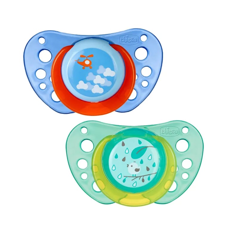 CHUPETE PHYSIO AIR CAUCHO 16-36M AZUL