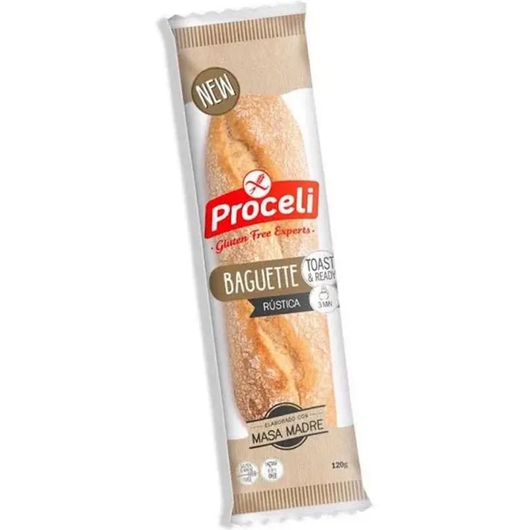Baguette Rustica Sin Gluten