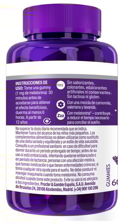 Natur Melatonin Gummies 60 St von Zzzquil