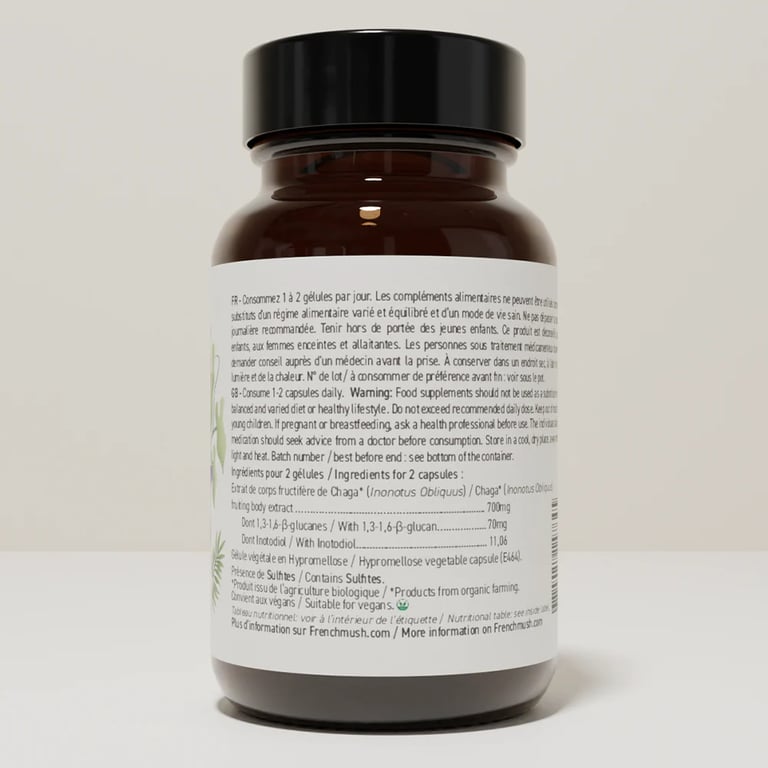Extraits de Chaga Bio - imagen 2 de 6