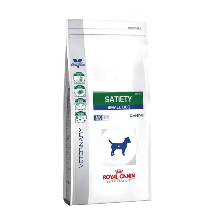Veterinary Diet Croquettes Chien Adulte Satiety Petite Taille 8 kg