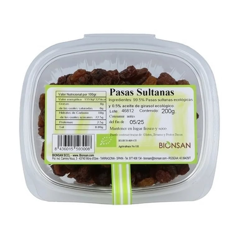 Pasas Sultanas Eco