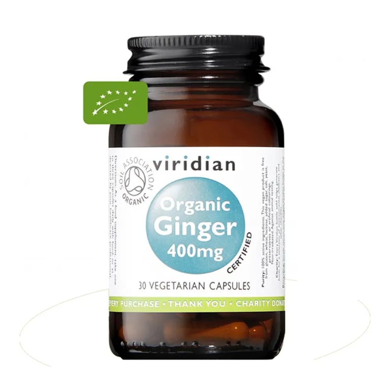 Radice di Zenzero Bio 400 mg