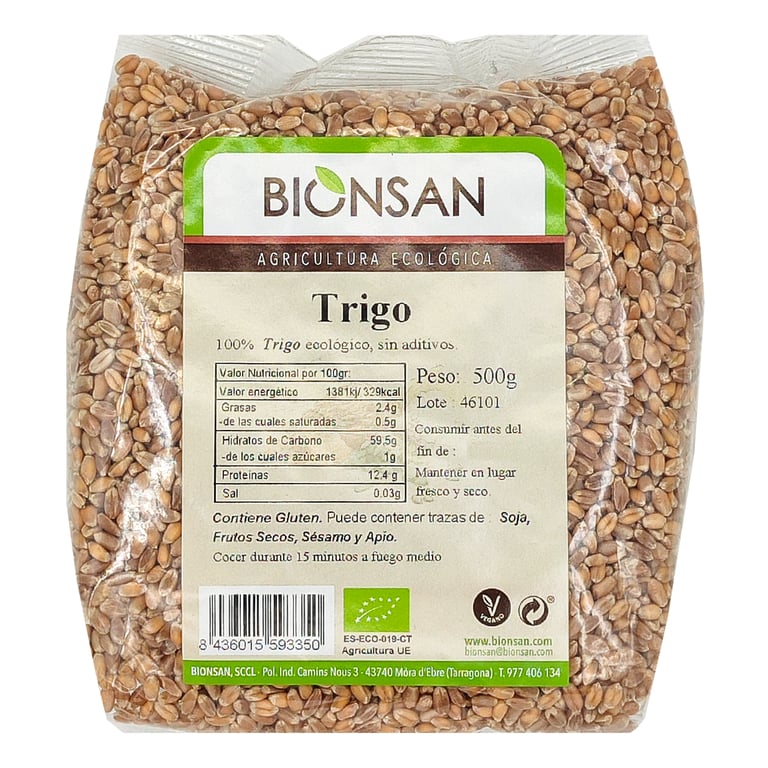 Blé en Grains Biologique Local