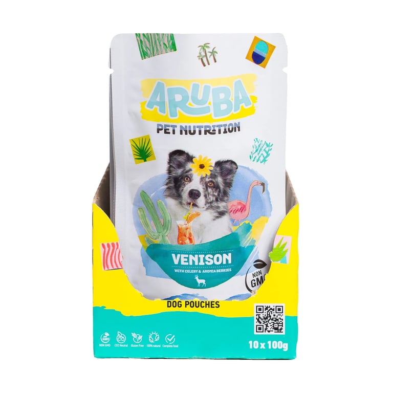 Aruba Chien Chevreuil Céleri Et Aronia
