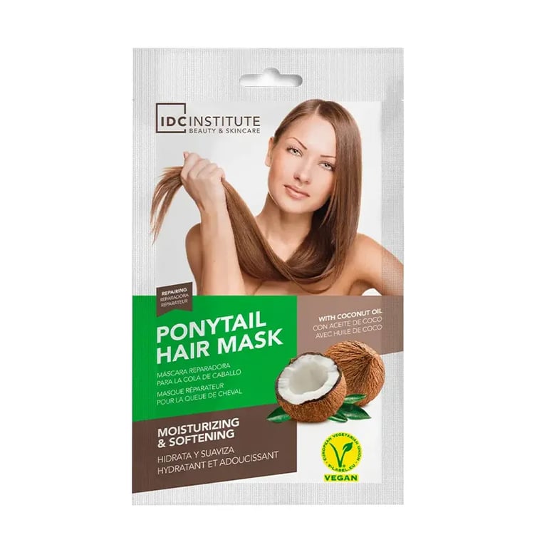 Ponytail Hair Mask with Coconout Oil