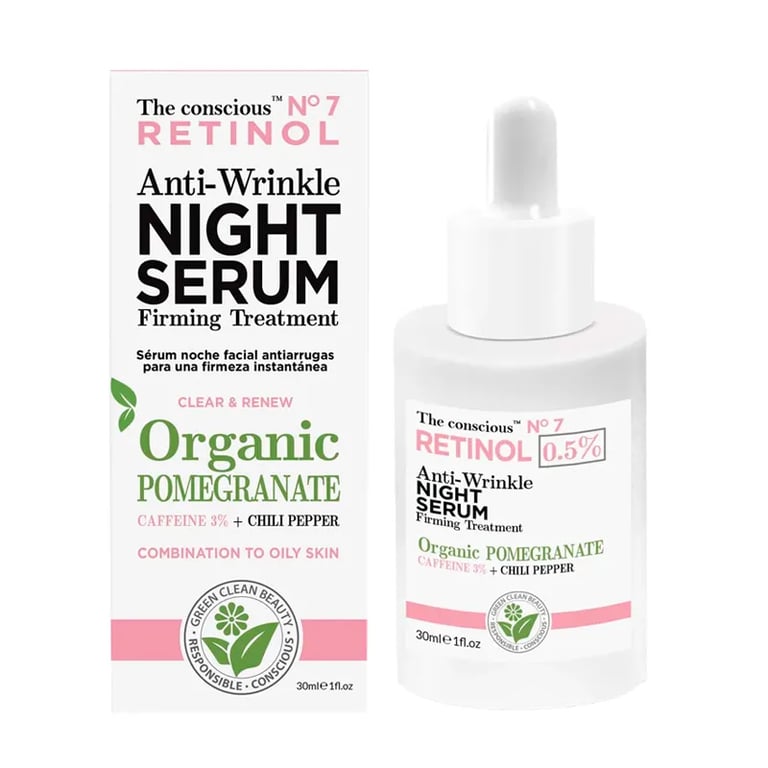 The Conscious N7 Retinol Anti-Wrinkle Night Serum