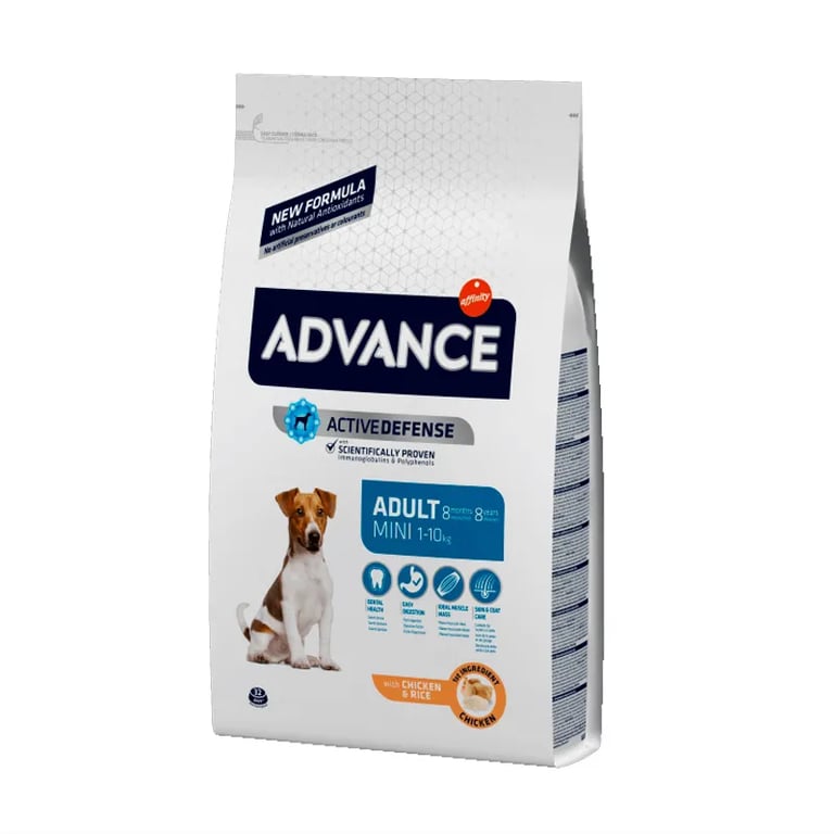 Hondenvoer Mini Adult Kip En Rijst