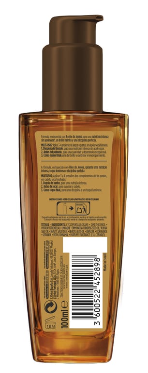 Außergewöhnliches Öl Trockenes Haar 100 ml von Elvive