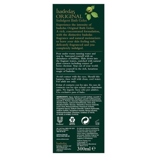Original Gel Indulgent 300 ml de Badedas
