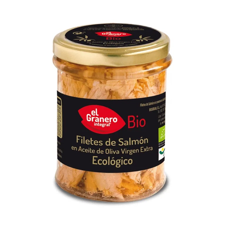 Filetes De Salmão Em Azeite De Oliva Eco