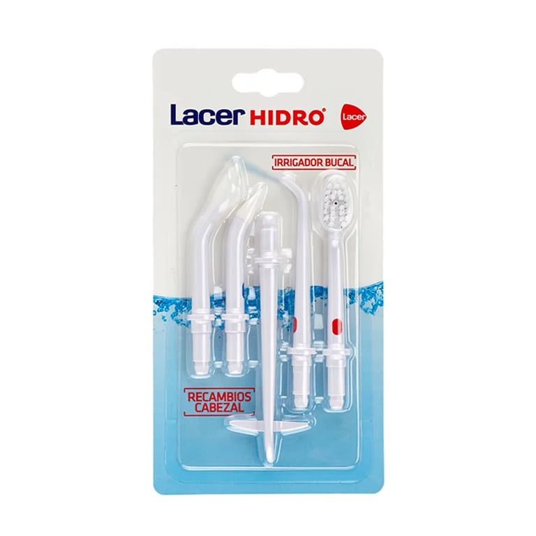 Hidro Lacer Ricambio 5 Testine Irrigatore Orale.