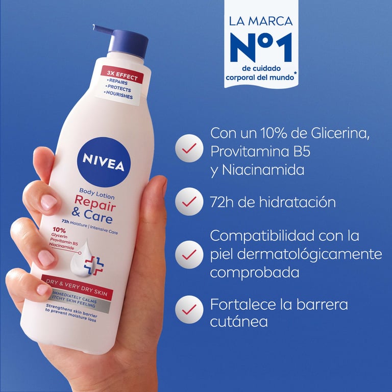 Repara Cuida Body Milk 400 ml da Nivea
