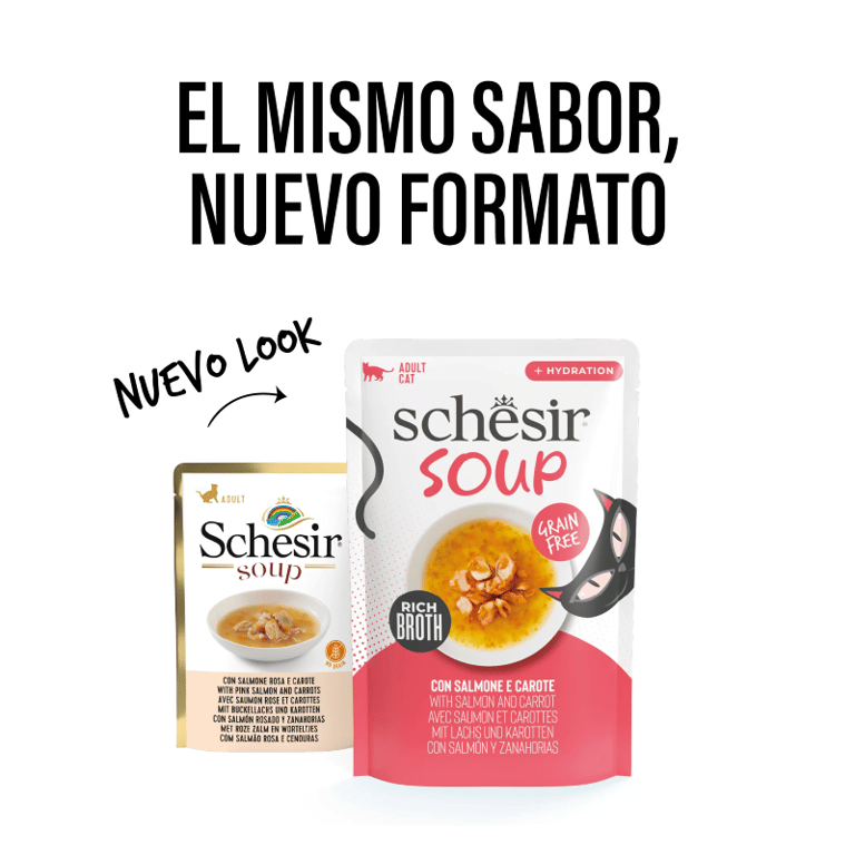 Cat Soup Pouch Salmone e Carote - imagen 2 de 2