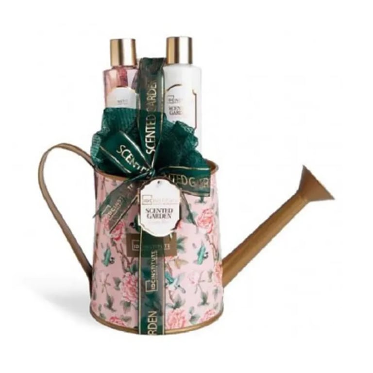 Scented Garden Gießkanne Set Badezimmer-Set 4 Stück