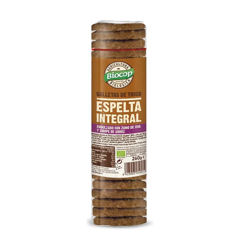 GALLETAS DE ESPELTA INTEGRAL