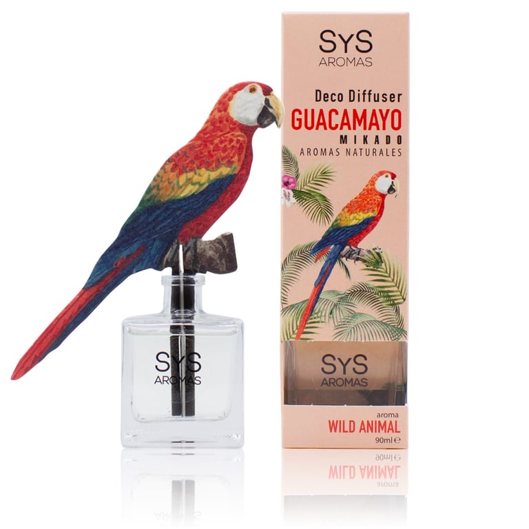 Ambientador Difusor Guacamayo Wild Animal