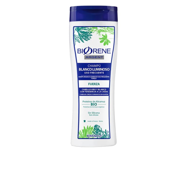 BIORENE ARGENT CHAMPÚ FUERZA BLANCO LUMINOSO