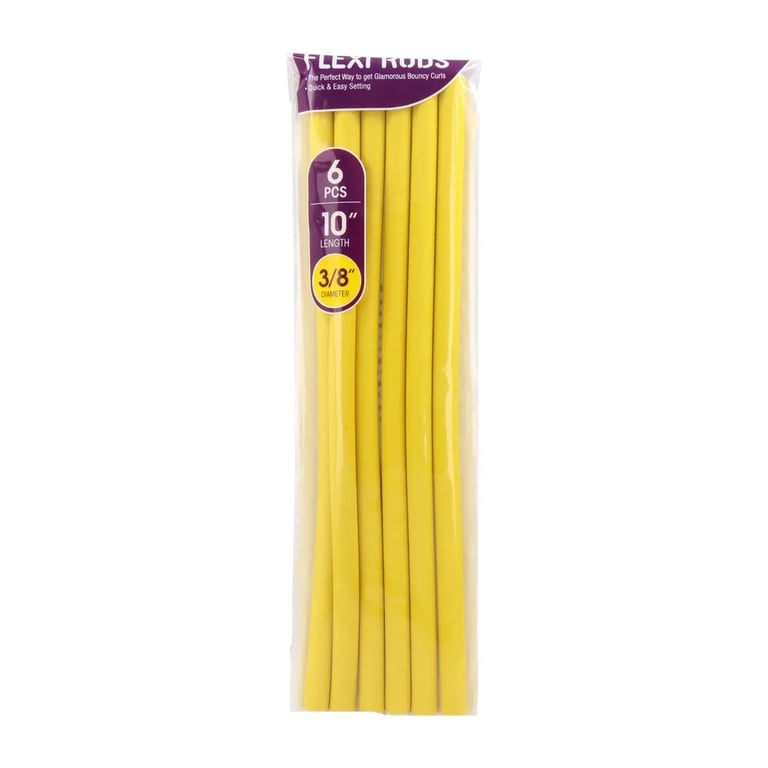 Flexi Rods 10" 3/8" Rulli Flessibili #Yelow